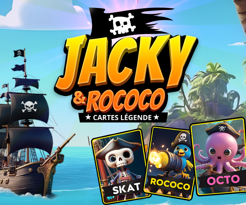Jacky & Rococo The Legend Cards