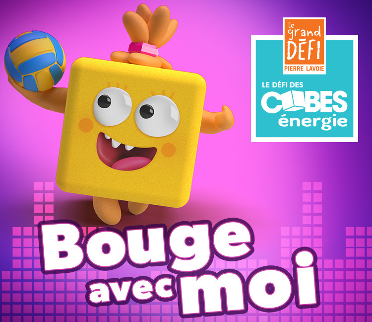 Bouge avec moi •  Cubes énergie